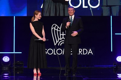Assolombarda Awards - Cristiana Capotondi e Alessandro Spada