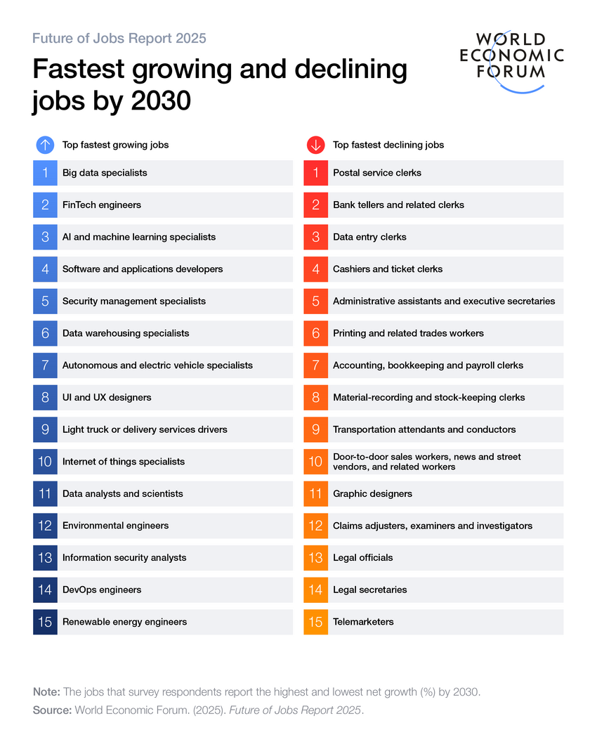 Future of Jobs 2025_ professioni