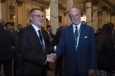 Carlo Bonomi e Gianfelice Rocca - Assemblea Generale Assolombarda 2017