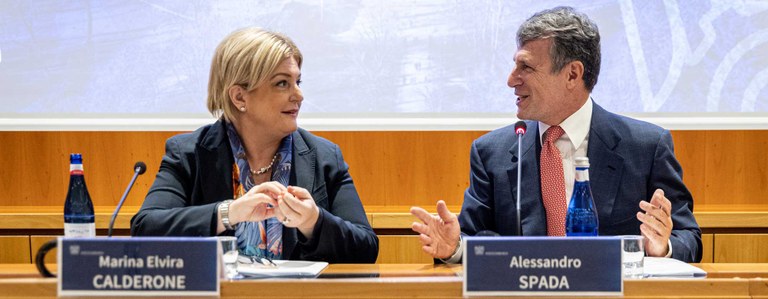 Alessandro Spada incontra il Ministro Calderone: la riforma del mercato del lavoro al centro del confronto