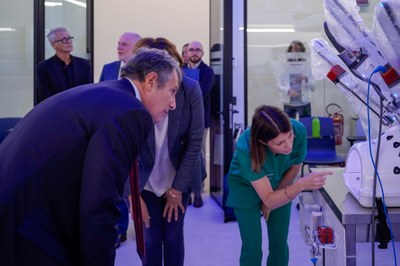 Il Presidente di Assolombarda visita ab medica