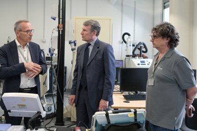 Il Presidente di Assolombarda visita Infineon Technologies Italia a Pavia